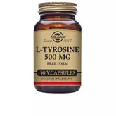 SOLGAR-L-TIROSINA 500 mg 50 cápsulas vegetais-DrShampoo - Perfumaria e Cosmética